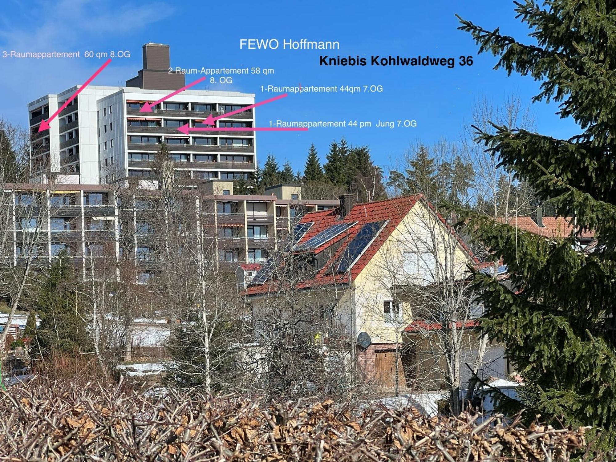3- 2-1 - Raum - Ferienappartements Dieter Hoffmann Freudenstadt-Kniebis Beim Nationalpark מראה חיצוני תמונה